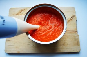 Zupa- krem z pomidorów i marchewek